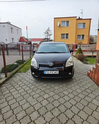 lubuskie Toyota Corolla Verso cena 19000 przebieg: 225000, rok produkcji 2008 z Poznań